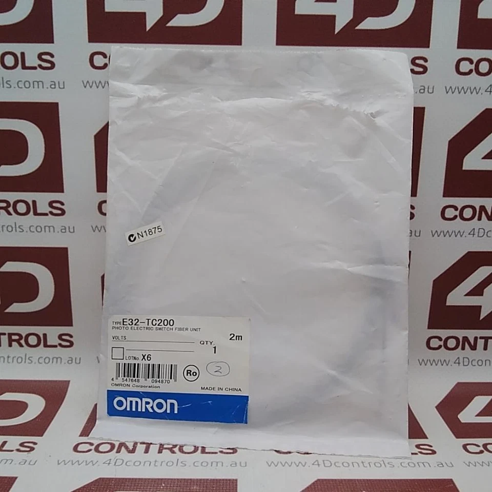 E32-TC200 | Omron | Fiber Sensor Head, Through-Beam, Opened (NSO) - Image 1 of 1