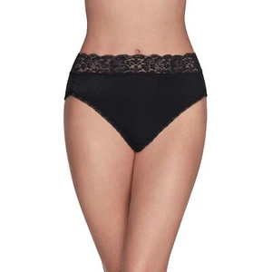 Vanity Fair Womens Flattering Lace Hi-Cut Brief VF-132801632 - Picture 1 of 22