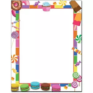 Sweet Treats Letterhead Laser & Inkjet Printer Paper 25 Sheets - Picture 1 of 1