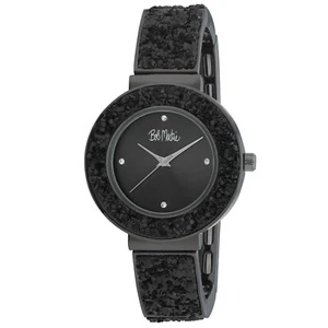 Bob Mackie Women's 36mm Stretch Sequin Expansion Bracelet Watch - Picture 1 of 11