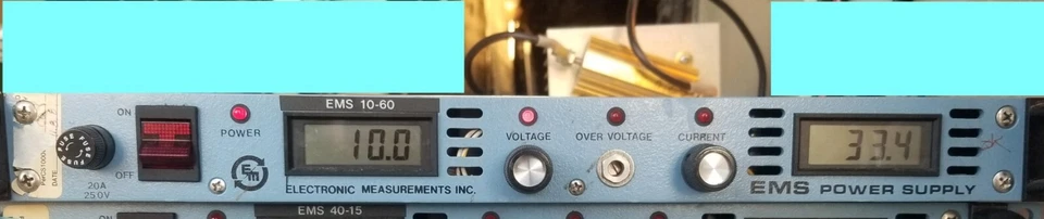 Fuente de Alimentación DC Ajustable 10V 60A 600W ¡CARGA PROBADA! Pantalla LCD de 1U (1,5" de altura) Foto 1 de 4