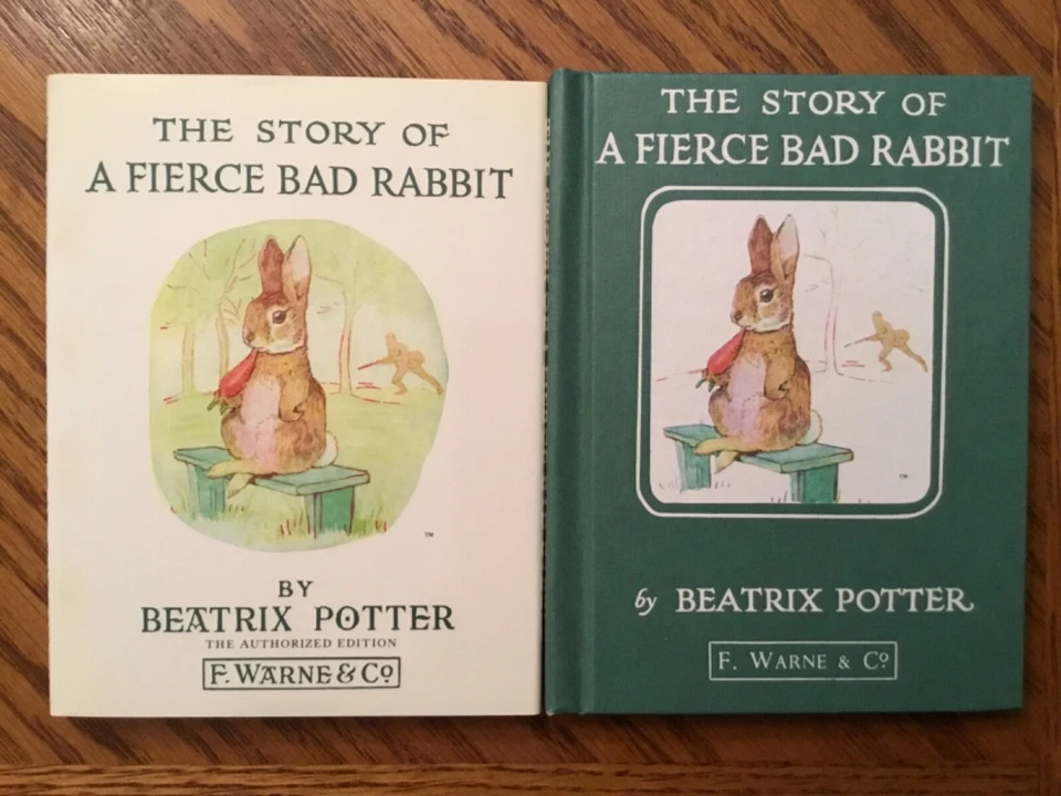 VG 1960s Vintage Edition Hardcover in DJ Story Fierce Bad Rabbit Beatrix Potter - Image 1 of 1