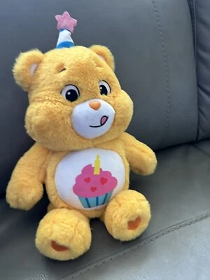 Care Bears Singing talking BIRTHDAY Bear Yellow Walmart Exclusive Lights Up Cake - Image 1 of 4