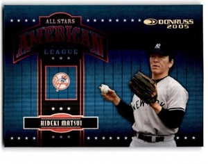 2003 Donruss Champions Metalized Hideki Matsui 023/100 New York Yankees #301