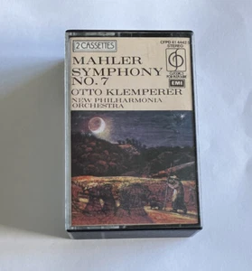 Mahler Symphony No 7 - Otto Klemperer / New Philharmonic - 2 x Cassette - Picture 1 of 5