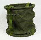 WW2 MILITARY CANVAS CARRIABLE WATER BUCKET MATERIAL PORTABLE OUTDOOR FISHING