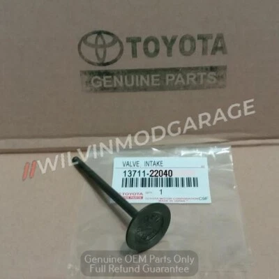 Genuine OEM Intake Valve 13711-22040 Fits 2002-2007 Toyota Matrix Made in Japan - Imagem 1 de 4