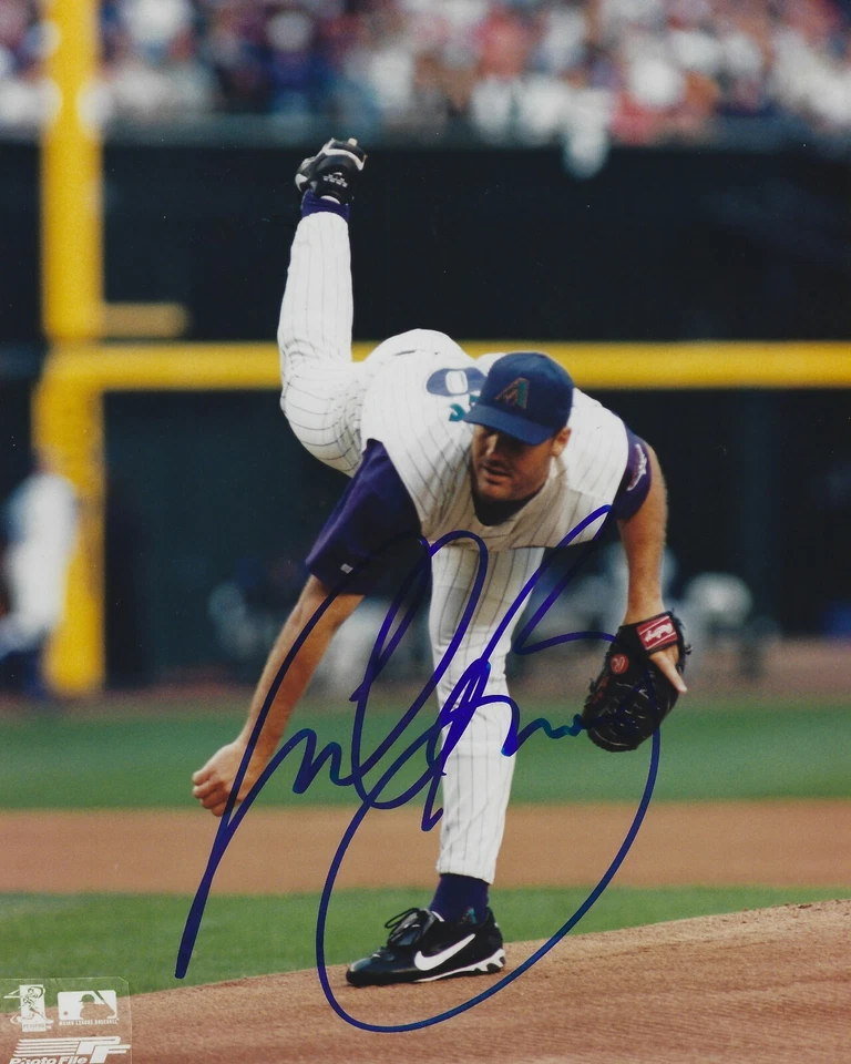 Foto firmada autografiada por Andy Benes de 8x10 Diamondbacks Cardenales Padres - con certificado de autenticidad Foto 1 de 1