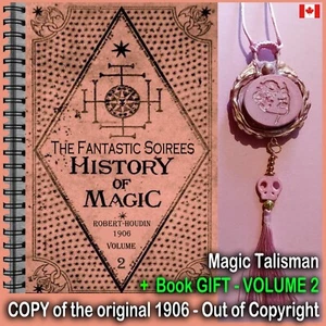 Antique Book History of Magic Esotericism Witchcraft Manuscript Occult Grimoire - Picture 1 of 24