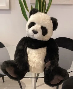 Charlie Bear 26” Panda Super Suave Completamente Articulado Nuevo - Imagen 1 de 19