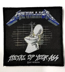 METALLICA METAL UP YOUR ..... WOVEN PATCH - Picture 1 of 1