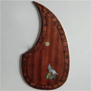 teardrop Acoustic Guitar Pickguard Solid Wood Pickguard for Most Martin