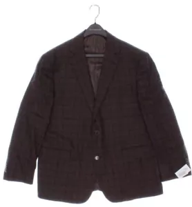 NWT - JOSEPH ABBOUD Men's 'HERITAGE' Brown PLAID 100% WOOL BLAZER - 44 - Picture 1 of 3