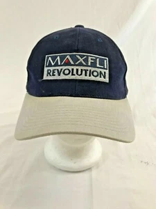 Vintage Maxfli Revolution Baseball Cap Strapback Hat OSFA Headwear Navy Casual - Bild 1 von 10