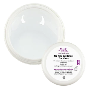 No File Buildergel Ice Clear, No File Gel, UV-Gel, Aufbaugel transparent - Bild 1 von 2