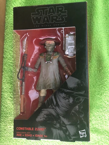 STAR WARS The Black Series 6" CONSTABLE NUVIO The Force Awakens #4 MIB Cover