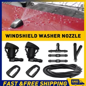 For Jeep Grand Cherokee 2006-2016 Windshield Wiper Washer Nozzle Spray Jet Hose - Picture 1 of 11