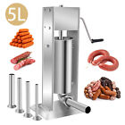 Sausage Stuffer 5L/7L Vertical Sausage Maker Machine Stainless Meat Press