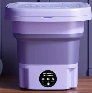 Mini Washing Machine 8L Portable Compact Sterilization Drying Laundry Machines - Picture 1 of 8