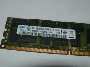 Samsung 128GB 16x 8GB DDR3-1333 PC3L-10600R ECC Reg Memory M393B1K70CH0-YH9 - Picture 1 of 1