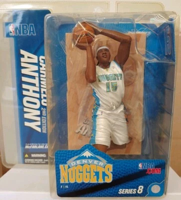 McFarlane Sports Picks CARMELO ANTHONY Denver Nuggets, NBA 8, (9i) Foto 1 de 3