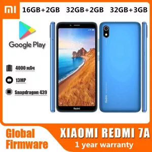 Xiaomi Redmi 7A 32GB 64GB 4G LTE Unlocked Android Global Smartphone New Sealed - Picture 1 of 14