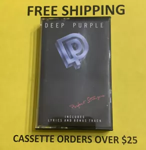 Deep Purple Perfect Strangers Cassette Tape Tested - Picture 1 of 3
