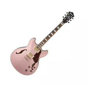 Ibanez Artcore AS73G Oro Rosa Metálico Semi-Hueco Doble Corte Tilo Rosa - Imagen 1 de 2