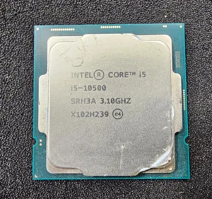 Processeur Intel Core i5-10500 3,1 GHz, LGA1200 SRH3A - OCCASION TESTÉ BON LOT A - Photo 1/1