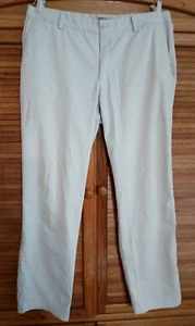Pantaloni Nike Golf Tour Performance Dri Fit Uomo 36x32 Grigio Bianco Gessato - Foto 1 di 7