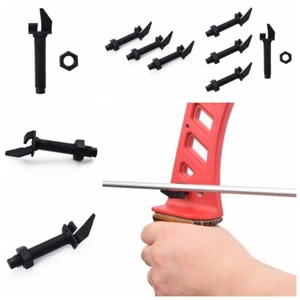 Archery Bow Central Plastic Arrow Rest for Right Hand Bow Screw-in Hunting 1PCS - Picture 1 of 12