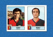 FOOTBALLERS 1975-76 Panini - figure-sticker no. 433 - CONTI-BONCI GENOA-New