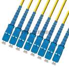 30M SC-SC Indoor Armored Singlemode 8 Strands Fiber Optic Cable Patch Cord