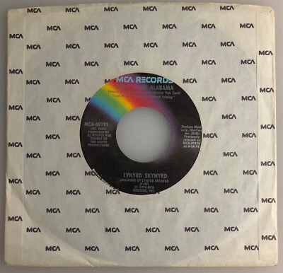 Lynyrd Skynyrd / Sweet Home Alabama / 1975 MCA 45rpm / NM - Image 1 of 4
