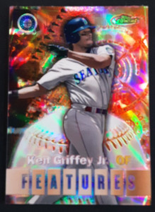 2000 Topps Finest Refractor Parallel #121 Ken Griffey Jr. & Alex Rodriguez