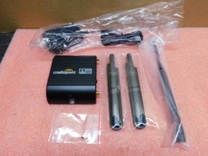 CRADLEPOINT IBR200 Router w/ Antennas & AC Adapter -- IBR-200-10M-B-AT - Picture 1 of 4