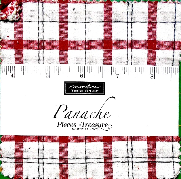 MODA  FABRICS "PANACHE" HOME SPUN  CHARM PACK  BTCP - Image 1 of 1