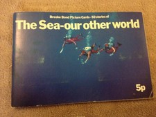 BROOKE BOND THE SEA-OUR OTHER WORLD COMPLETE BOOKLET 1970'S.