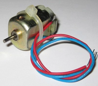 Best Motor 1.5 VDC - 7600 RPM - 2 mm Diameter Shaft - 6" Wires - Electric DC MTR