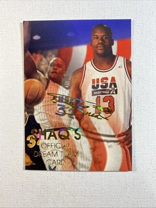 Shaquille O'Neal Orlando Magic Dream Team USA II Gold Signature 1 Of 10,000 - Picture 1 of 2