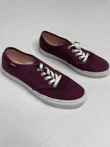 Vans Damengröße 9 Atwood burgunderrot Freizeit Skateboardschuhe Turnschuhe - Bild 1 von 9