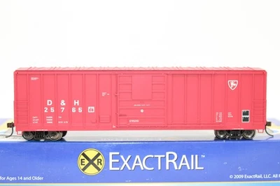 ExactRail HO Scale D&H Delaware Hudson Evans 5277 Single Door Box Car Late NOS - Image 1 of 4