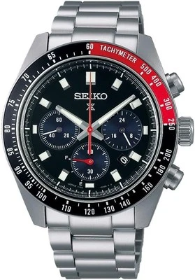 Orologio Uomo SEIKO Prospex SBDL099 SPEEDTIMER Quadrante Nero Cronografo... - Immagine 1 di 4