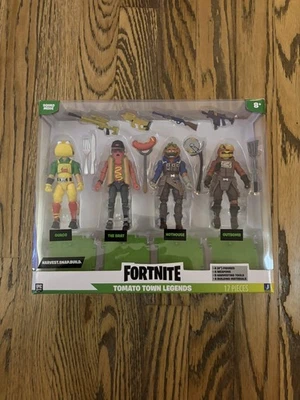 Коллекция экшн-фигурок Jazwares Fortnite Tomato Town Legends 4 дюйма - FNT0813 - Изображение 1 из 2