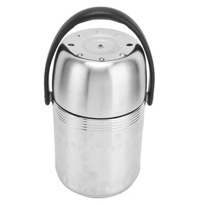 Stainless Steel Insulated Lunch Box 1.5L MultiLayer Thermal Container Portable - Picture 1 of 12