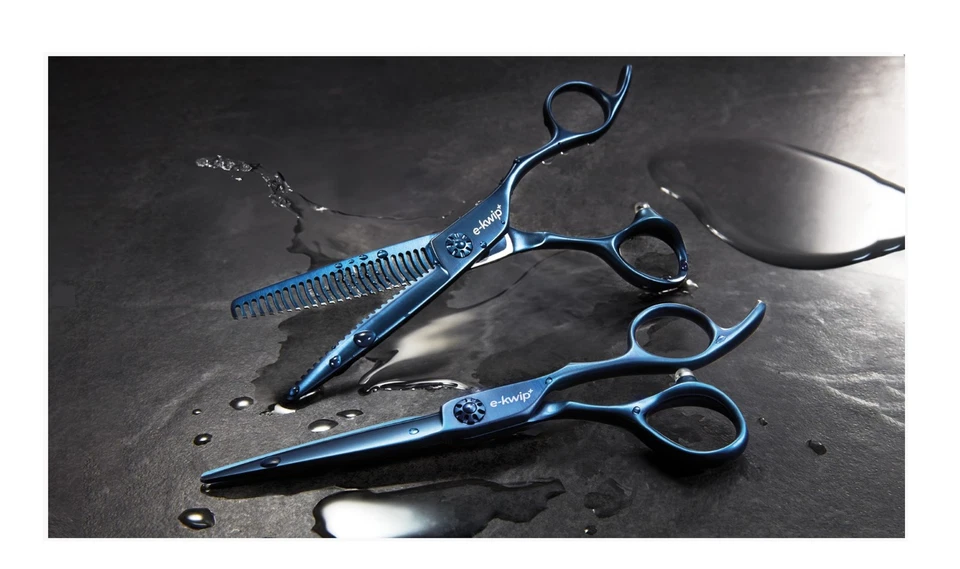 Scherenset Set e-kwip+ Neptune Schere 5,75 Zoll + Modellierschere 6,0 Zoll