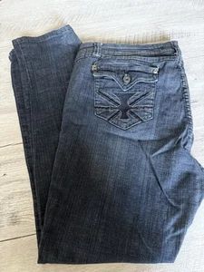 Womans Plus Jeans Jegging Pant Stretch skinny mid rise 3X cotton blend - Picture 1 of 9