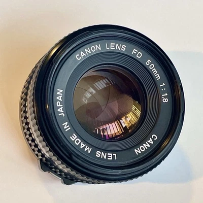 Canon FD 50mm f/1.8 Camera Lens Excellent Condition Tested - Image 1 of 4