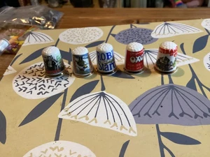 colectable thimbles old advertising - Picture 1 of 2