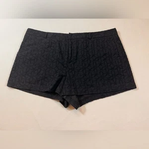 Elle Shorts Talla Mujer’s 16 Floral Negro 100% Algodón (Bin DD) - Imagen 1 de 6